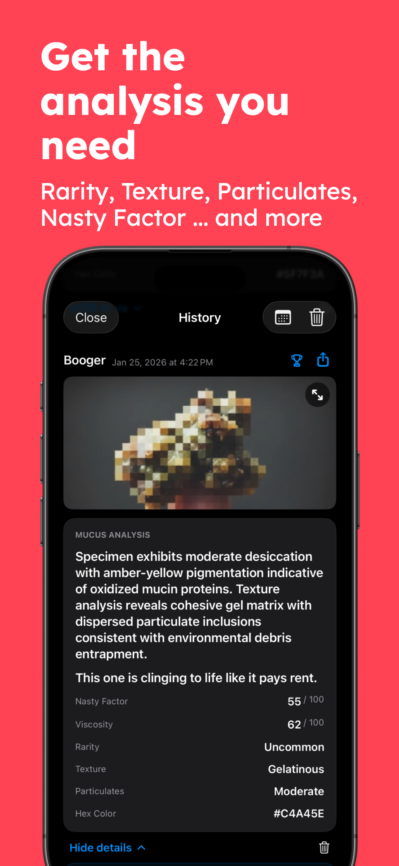 SnotShot Analysis Results