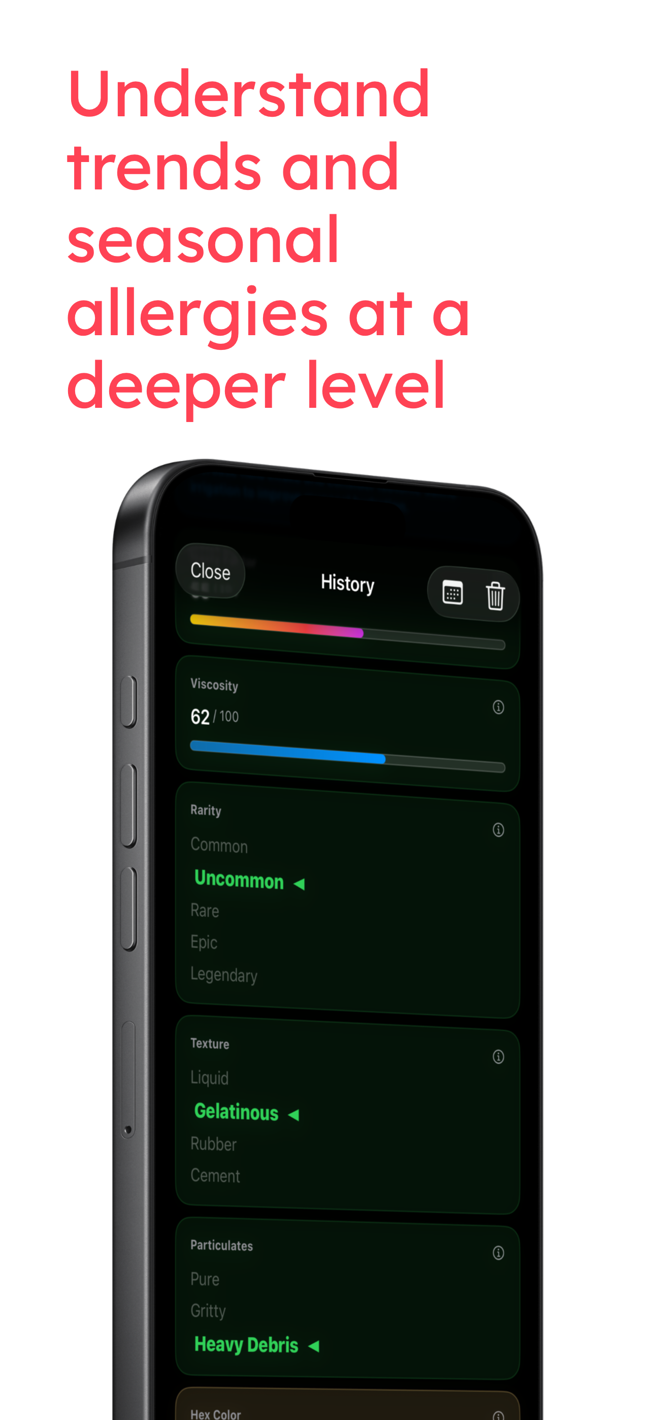 SnotShot Trends View